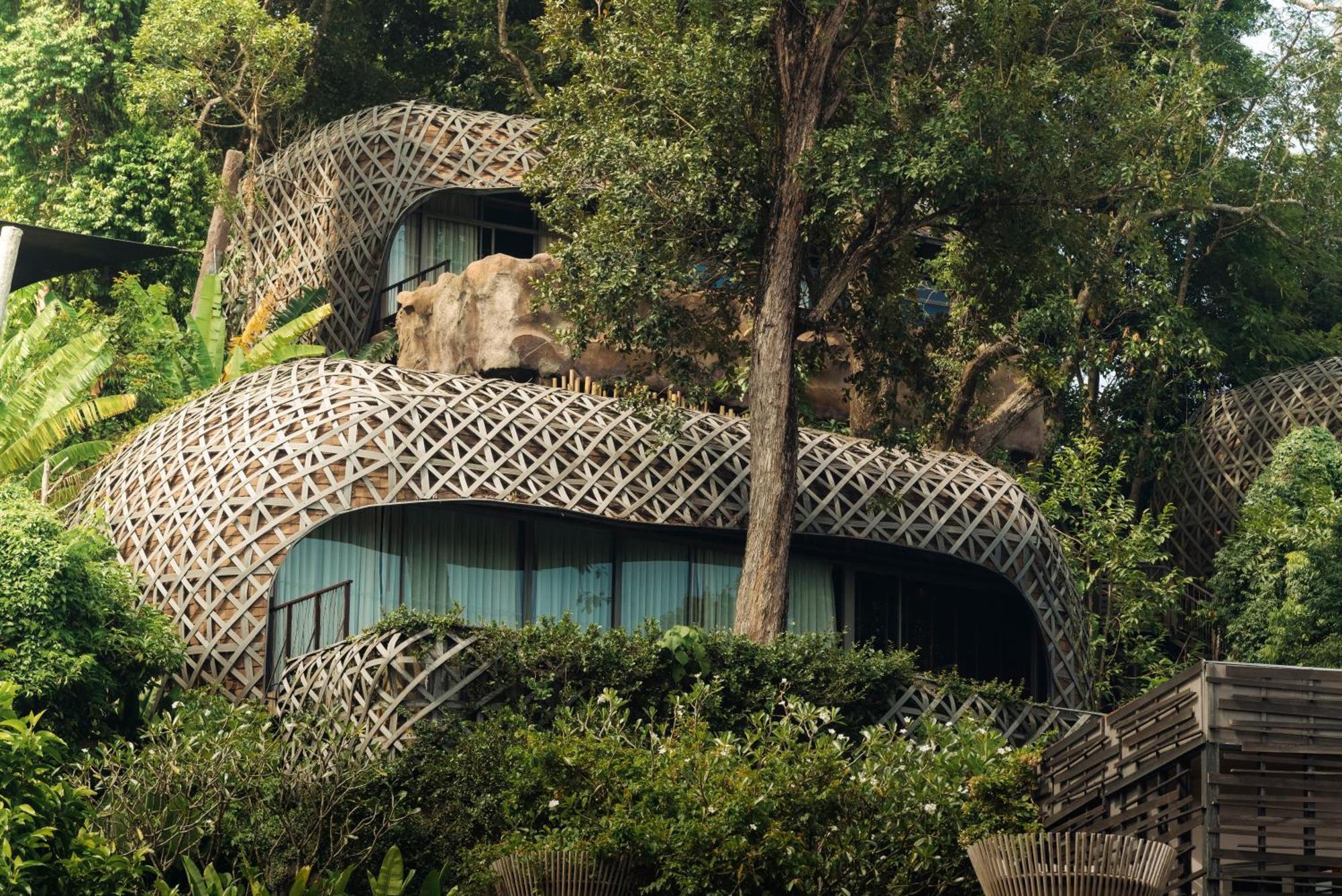 Hotel Keemala Kamala Beach Exterior foto The "Tree House"